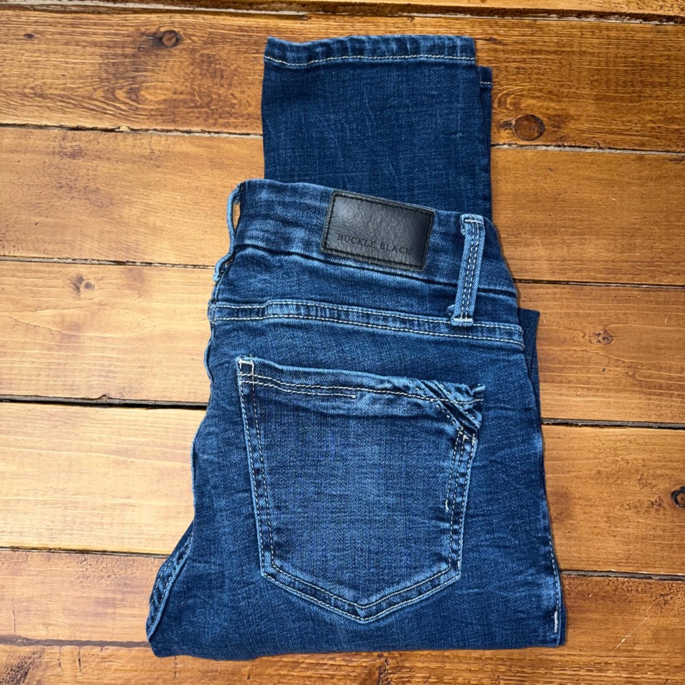 Buckle‎ Black Skinny Jeans Women 24x30 (26x30) Blue Shaping Smoothing Fit No. 53